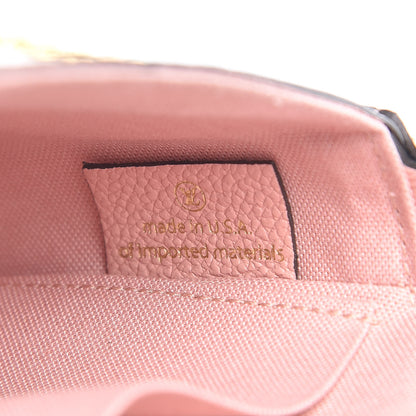 Louis Vuitton Empreinte Pochette Felicie Chain Wallet Rose Poudre 9 of 13