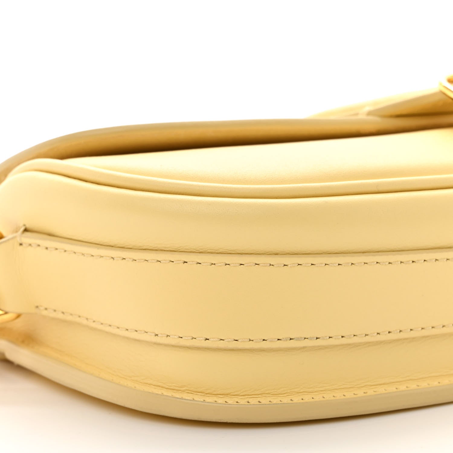 Christian Dior Box Calfskin East West Bobby Bag Pale Yellow 9 of 11