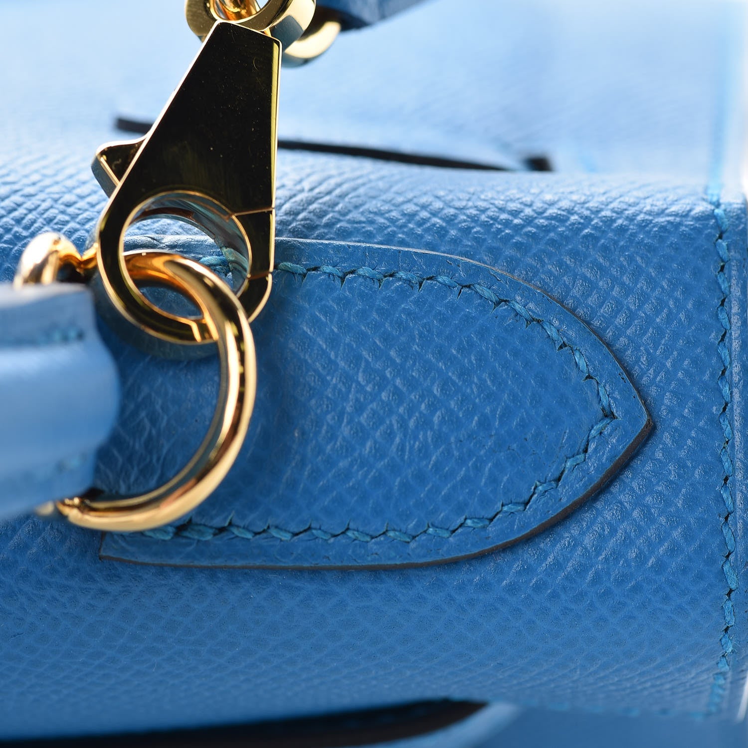 Hermes Epsom Kelly Sellier 28 Bleu Zanzibar 32 of 43