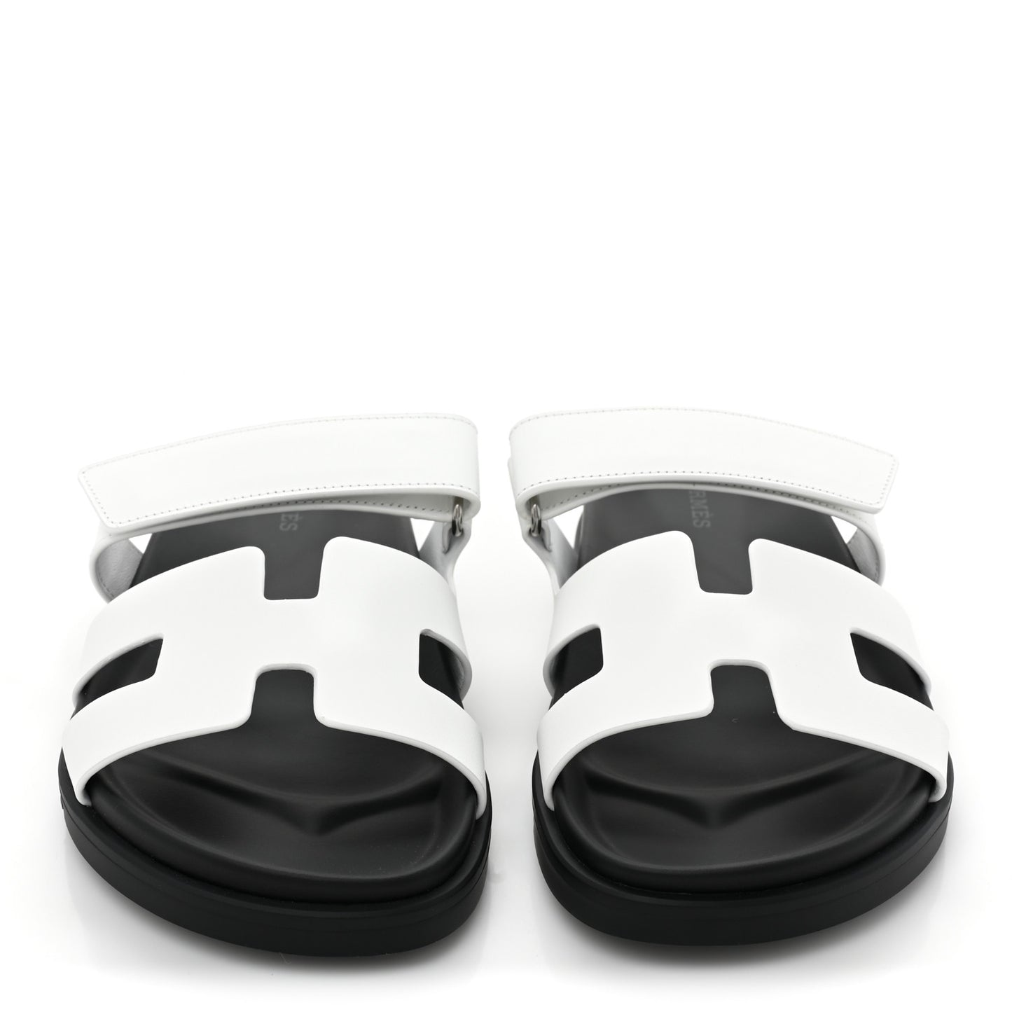 Calfskin Womens Chypre Sandals 38 White