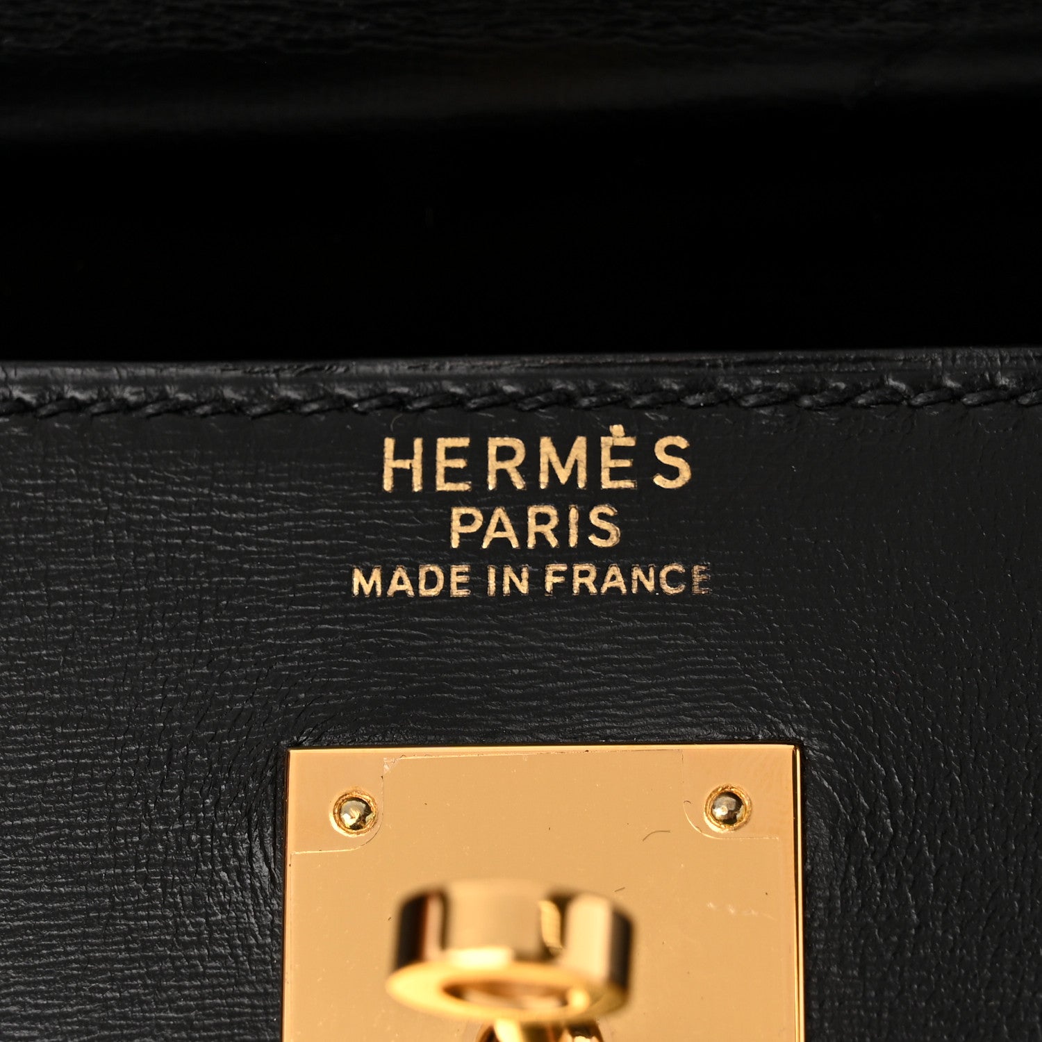 Hermes Box Kelly Sellier 35 Black 6 of 12