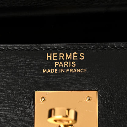 Hermes Box Kelly Sellier 35 Black 6 of 12