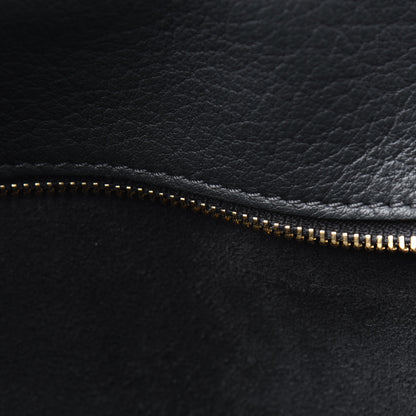 Celine Crisped Calfskin Mini Tie Knot Tote Anthracite 9 of 21