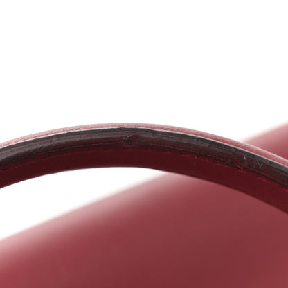 Fendi Nappa Elaphe Monster Eyes Mini Peekaboo Iconic Satchel Ruby Bois de Rose Natural 18 of 18