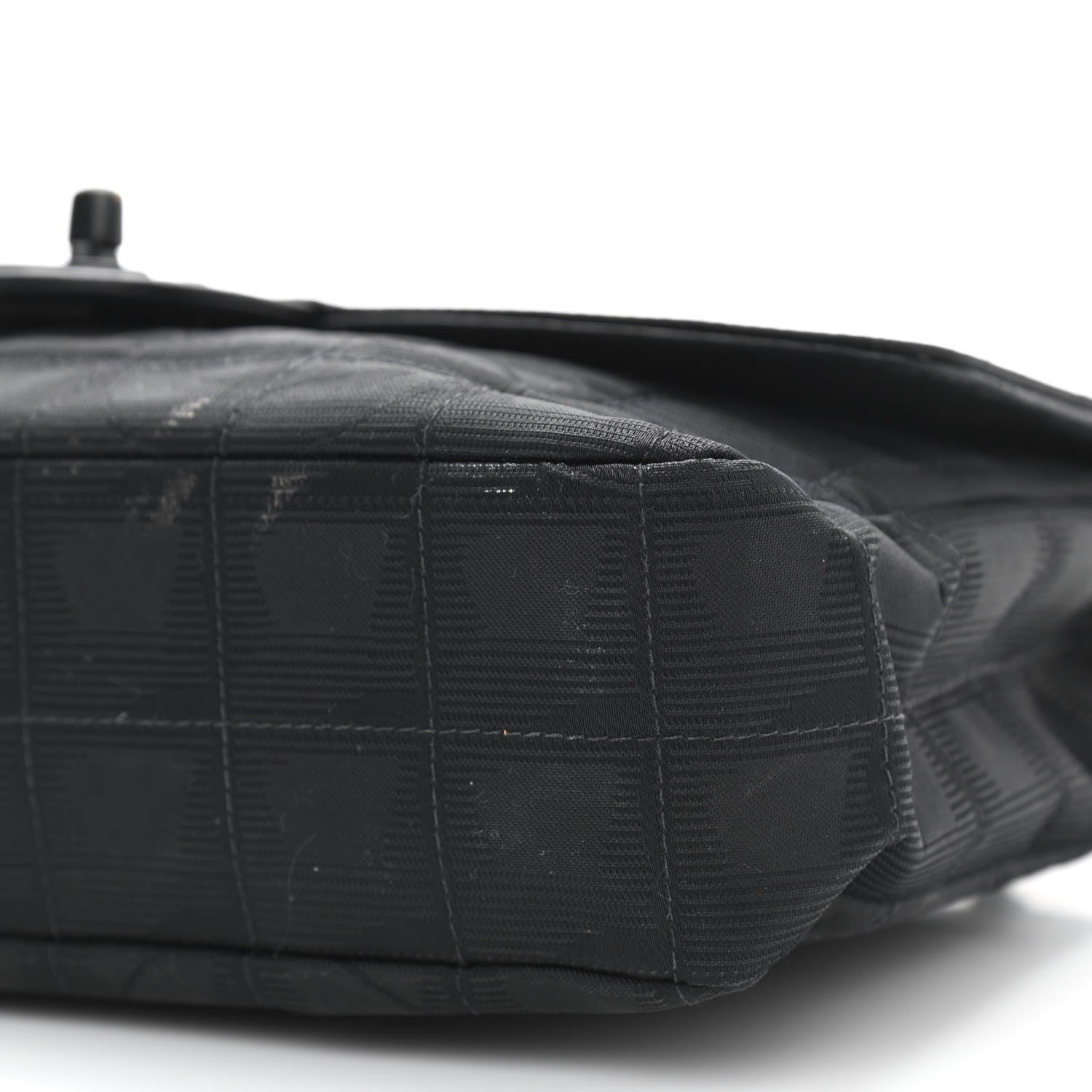 Chanel Nylon Medium Travel Flap Black 6 of 15
