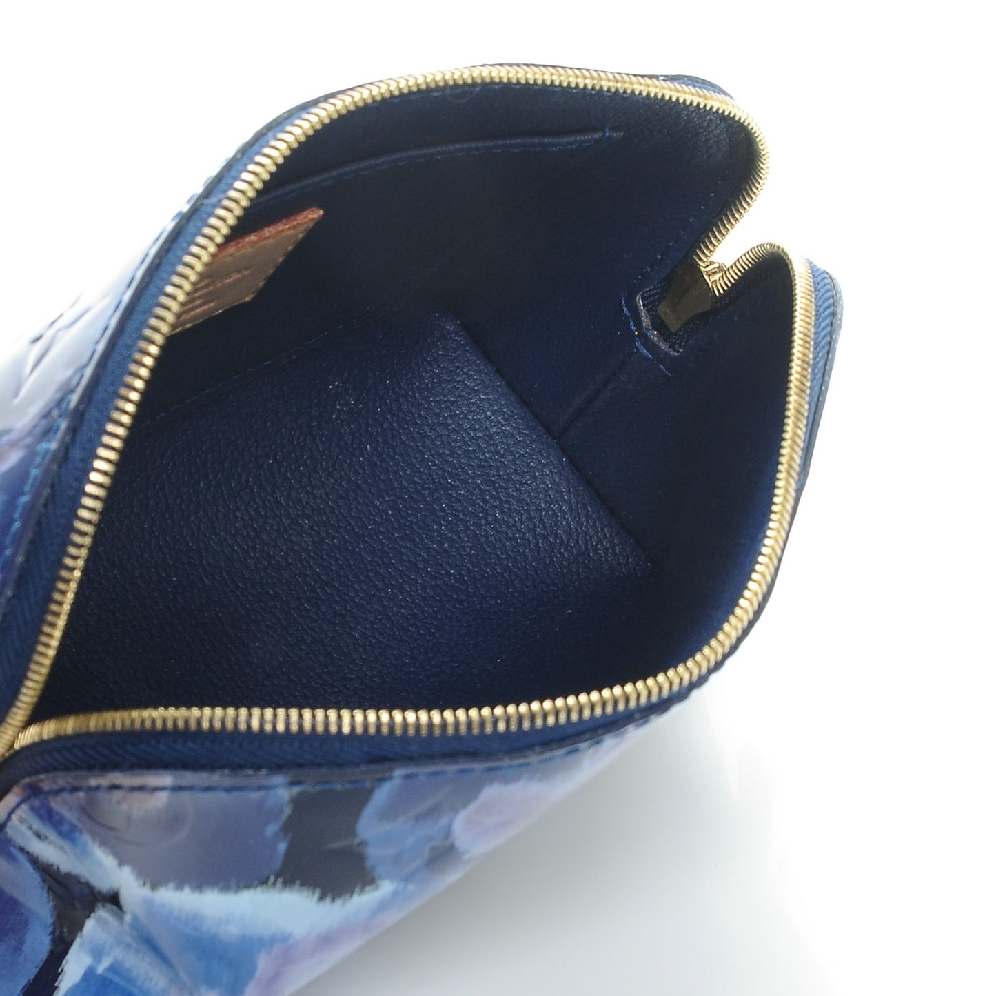 Vernis Ikat Cosmetic Pouch Grand Blue