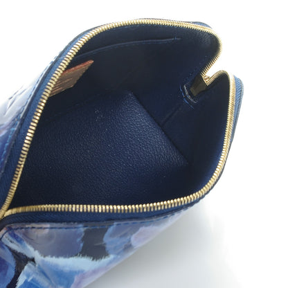 Louis Vuitton Vernis Ikat Cosmetic Pouch Grand Blue 5 of 6