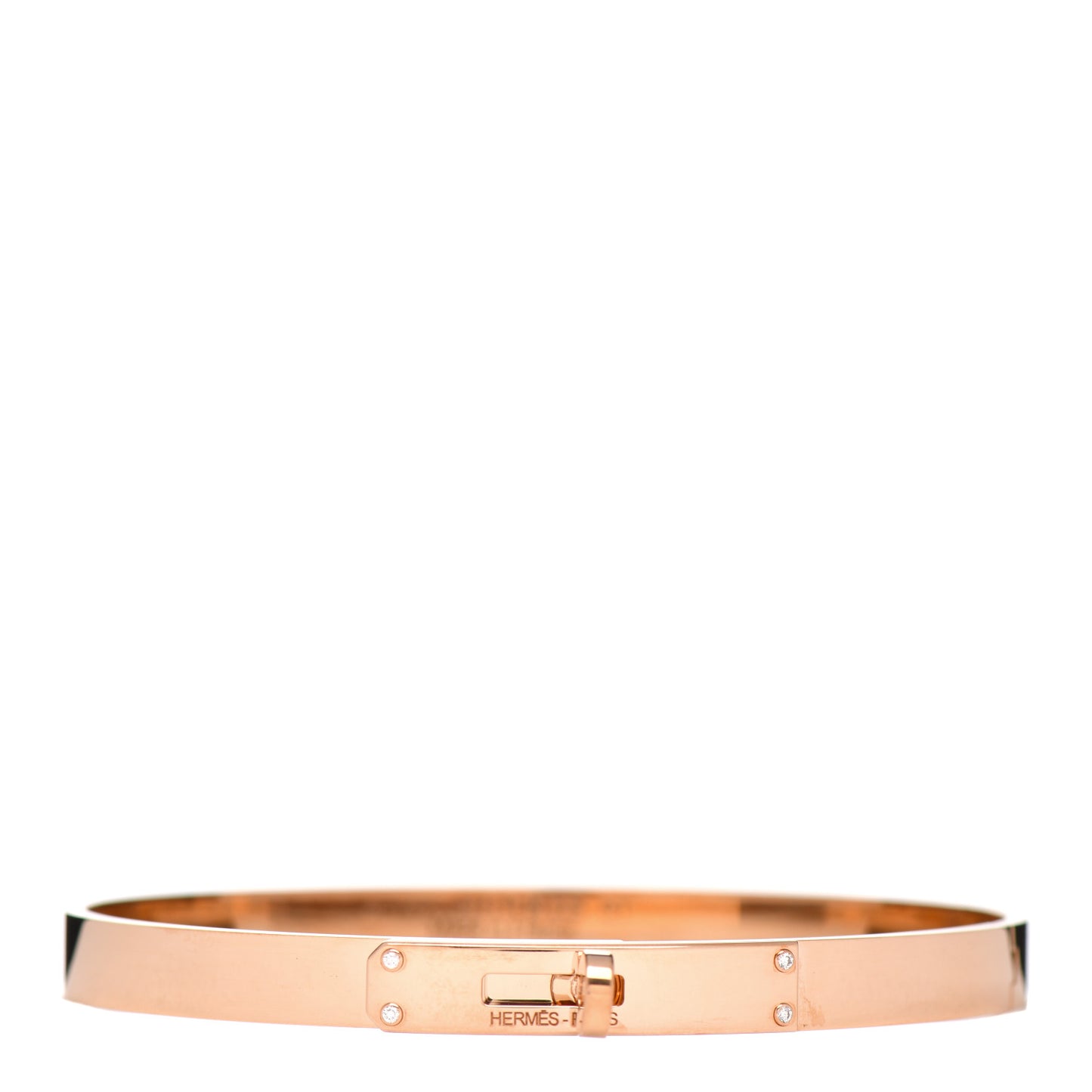18K Rose Gold Diamond PM Kelly Bracelet ST