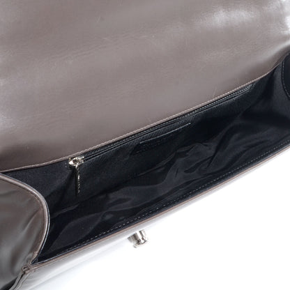 Chanel Calfskin Large Boy Flap Black Brown 5 of 9