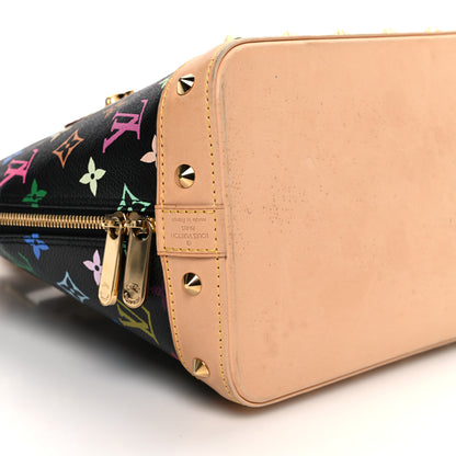 Louis Vuitton Monogram Multicolor Alma Black 8 of 14