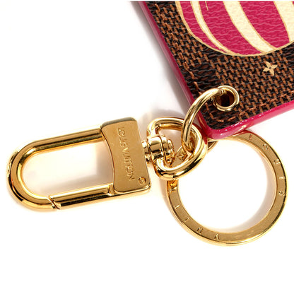 Louis Vuitton Damier Ebene Illustre Air Balloon Bag Charm Grenade 6 of 7