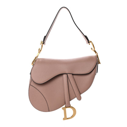 Christian Dior Grained Calfskin Mini Saddle Bag Light Pink 1 of 4