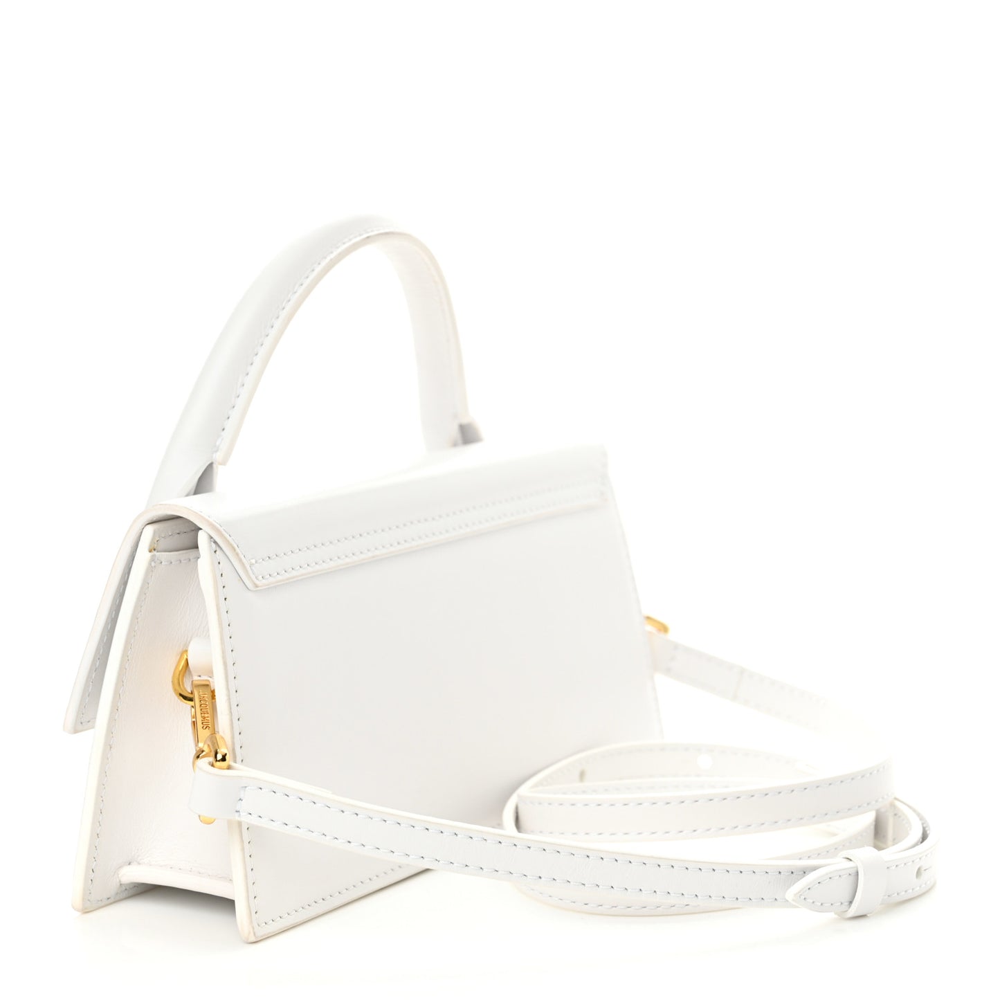 Smooth Calfskin Le Chiquito Long White