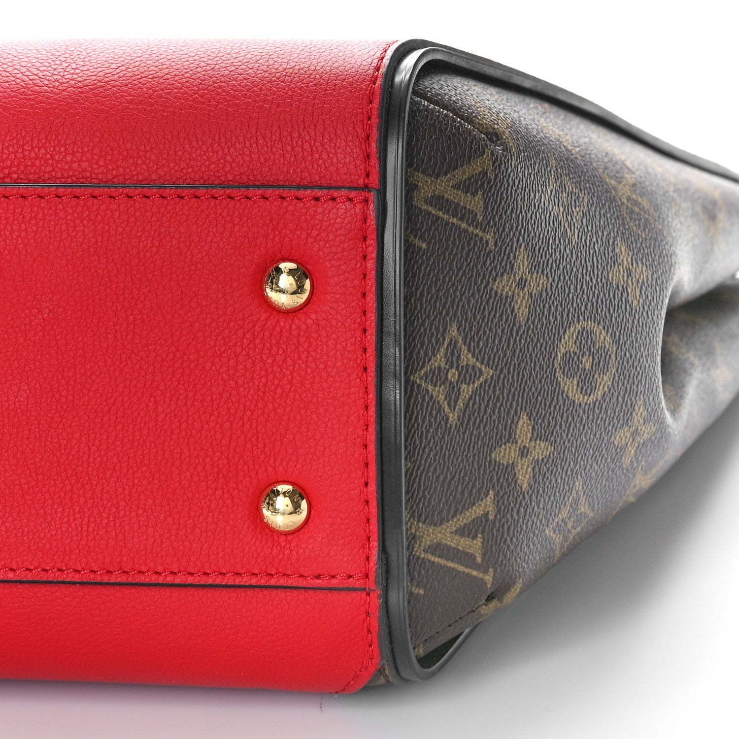 Louis Vuitton Calfskin Monogram Kimono Tote Cherry 9 of 11