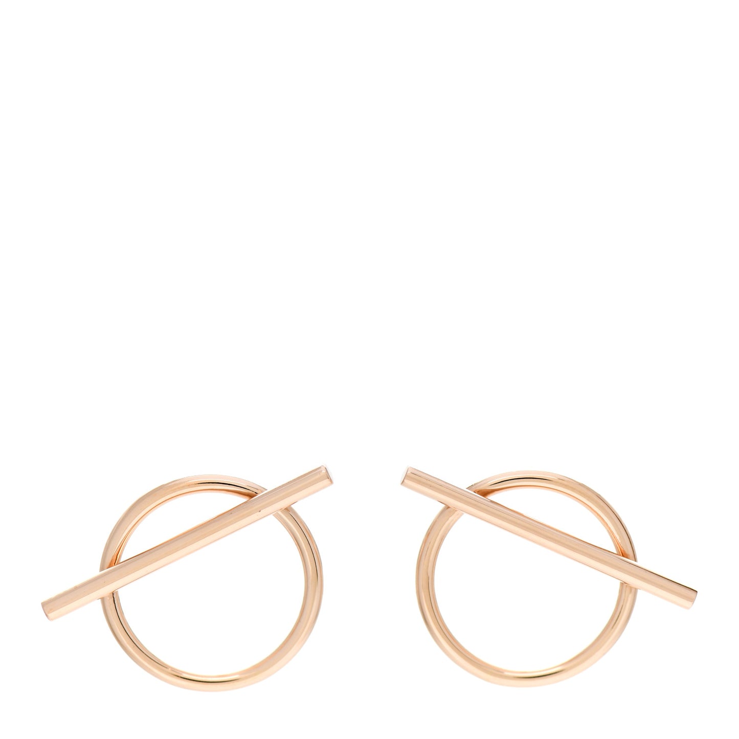 18K Rose Gold MM Echappee Earrings
