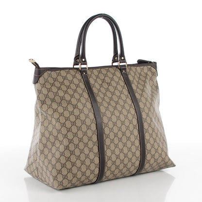 Gucci GG Plu Monogram Medium Joy Tote Bag Brown 3 of 7