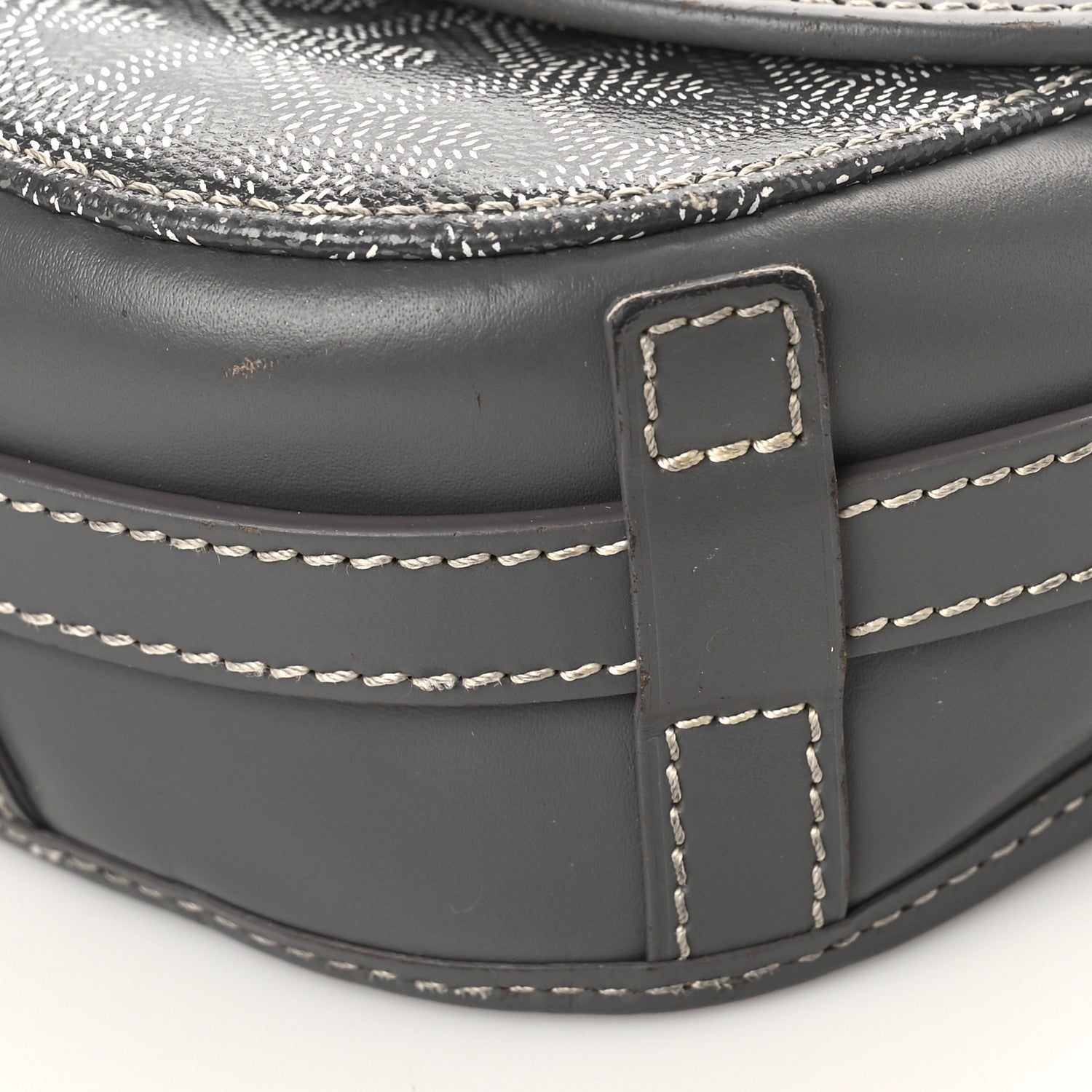 Goyard Goyardine Belvedere II PM Messenger Bag Gray 8 of 14