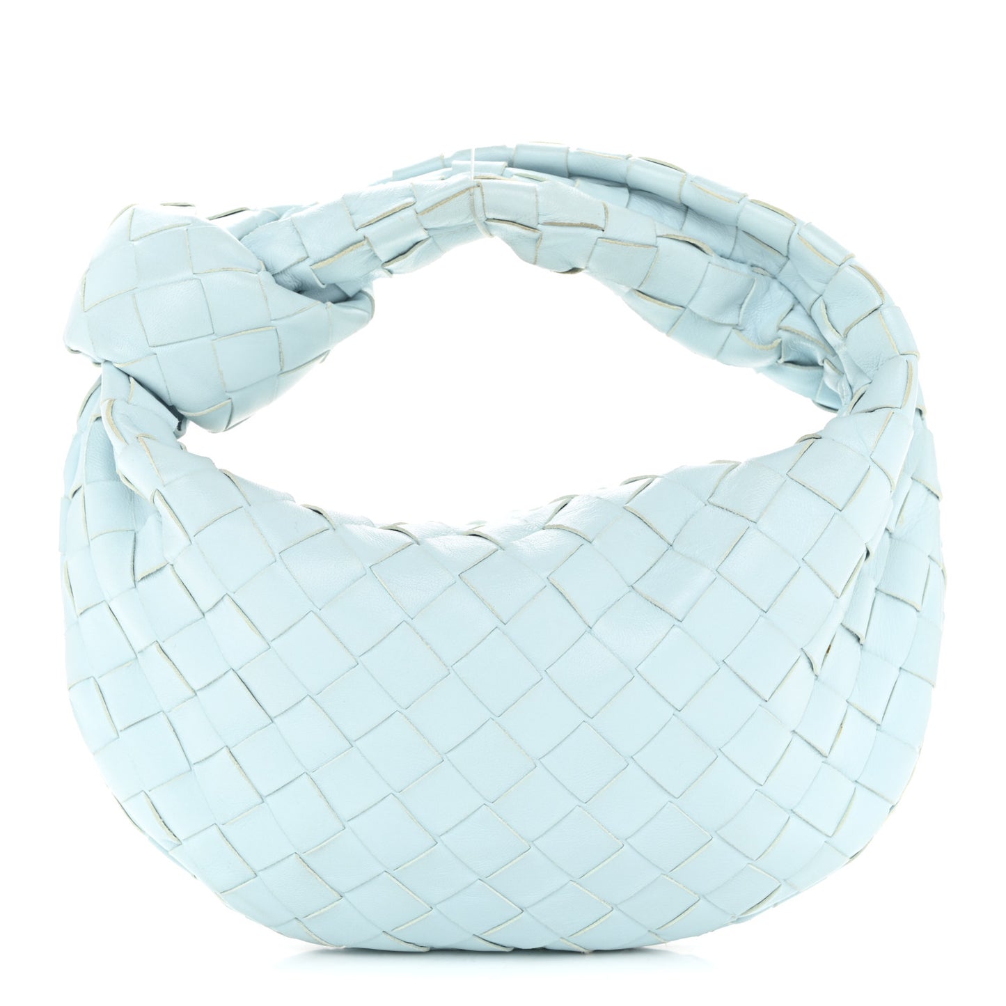 Nappa Intrecciato Mini Jodie Pale Blue