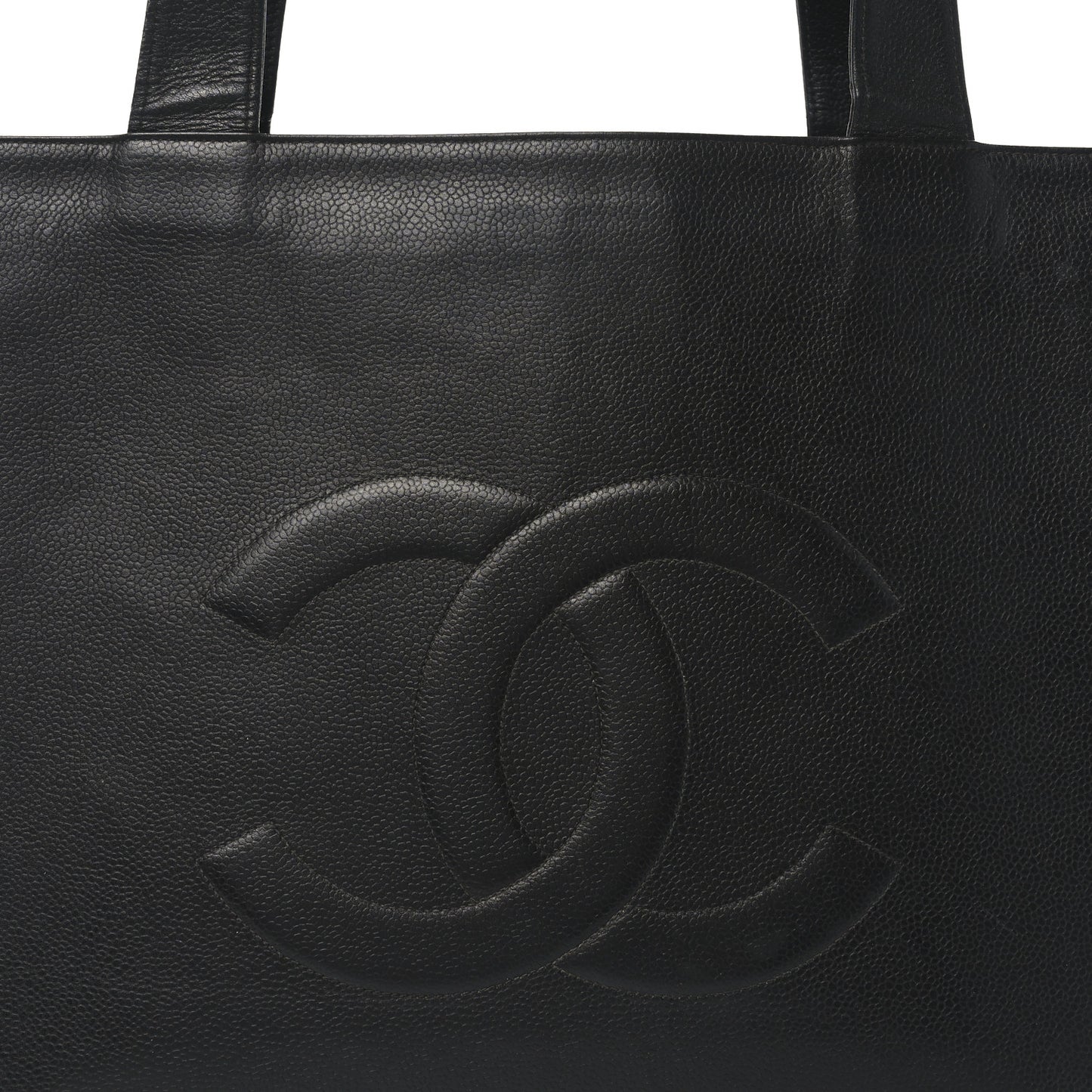 Caviar CC Tote Black Black