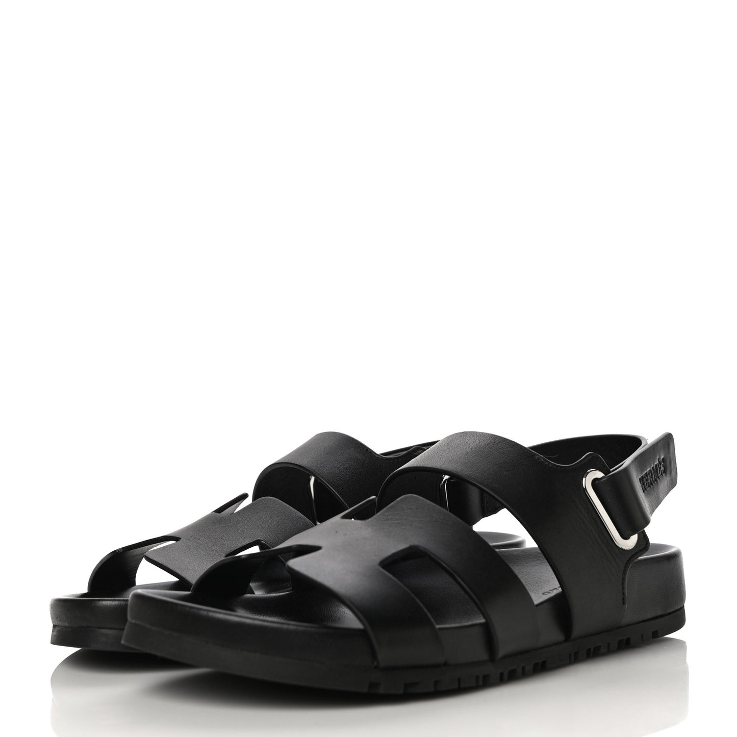 Calfskin Womens Takara Sandals 35 Black