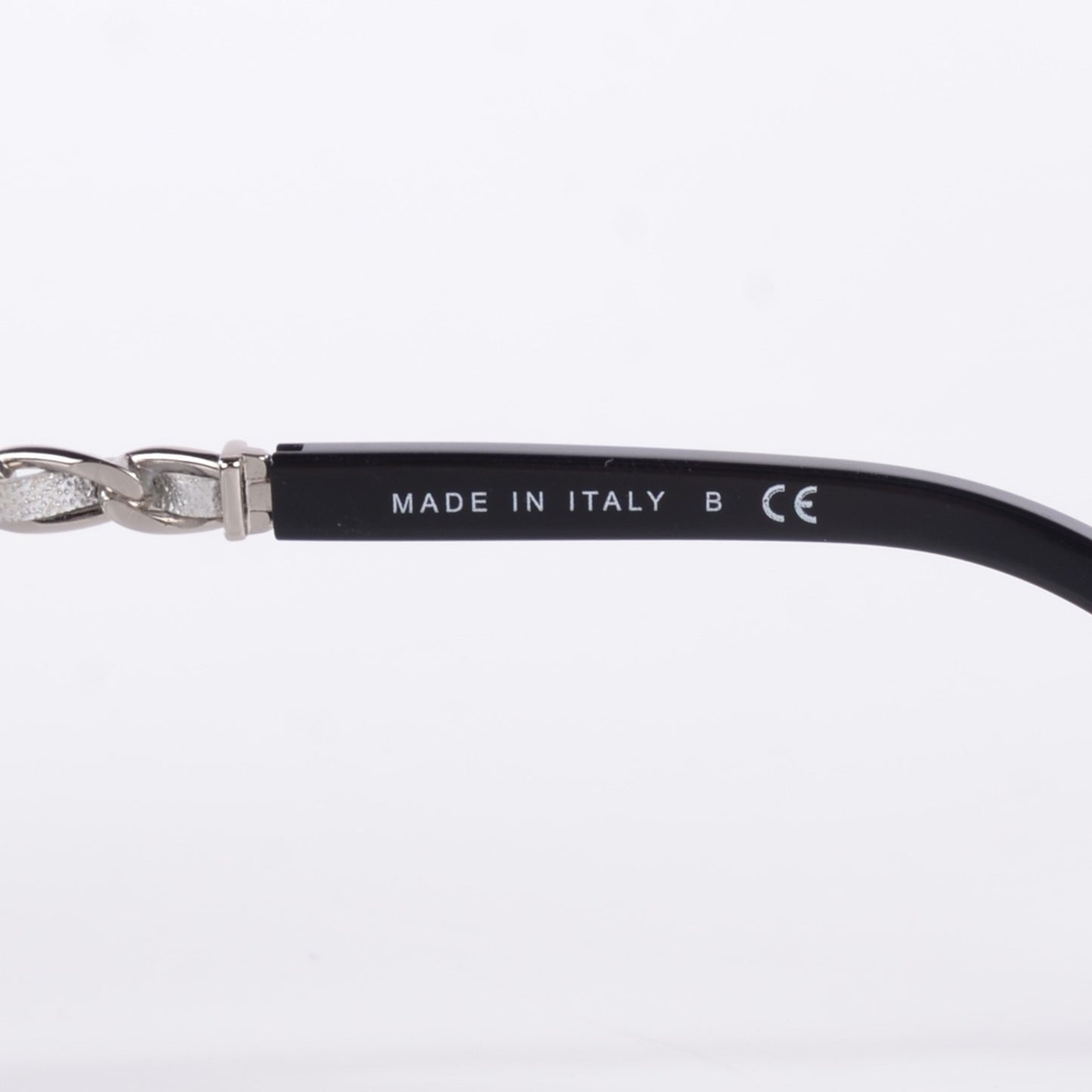 Chain Sunglasses 5210-Q-A Black Silver