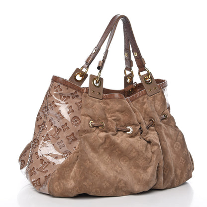 Louis Vuitton Suede Patent Monogram Irene Brown 3 of 12