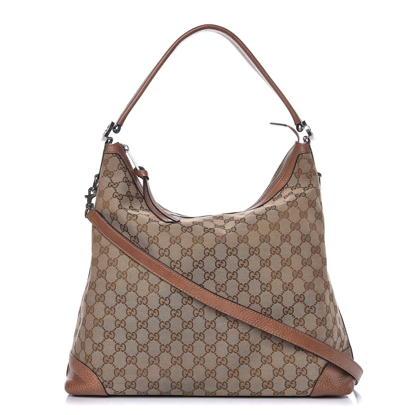 Monogram Medium Miss GG Hobo Light Cuir