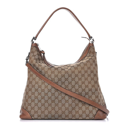 Gucci Monogram Medium Miss GG Hobo Light Cuir 1 of 10