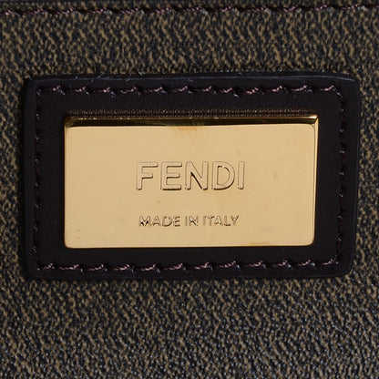 Fendi Zucca Spalmati Small Roll Tote Tobacco Moro 6 of 9