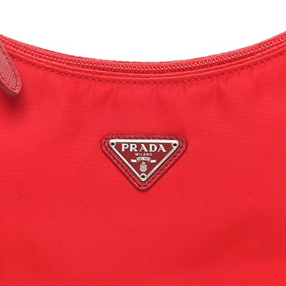 Prada Tessuto Nylon Mini Re-Edition 2000 Bag Rosso 7 of 9