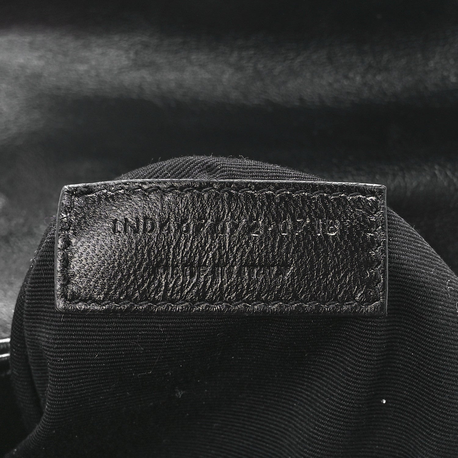 Saint Laurent Calfskin Y Quilted Monogram Toy Loulou Crossbody Bag Black 7 of 11