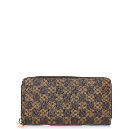Louis Vuitton Damier Ebene Zippy Wallet 1 of 8