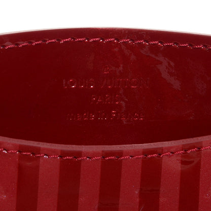 Louis Vuitton Vernis Rayures Mirror Case Pomme D'Amour 6 of 7