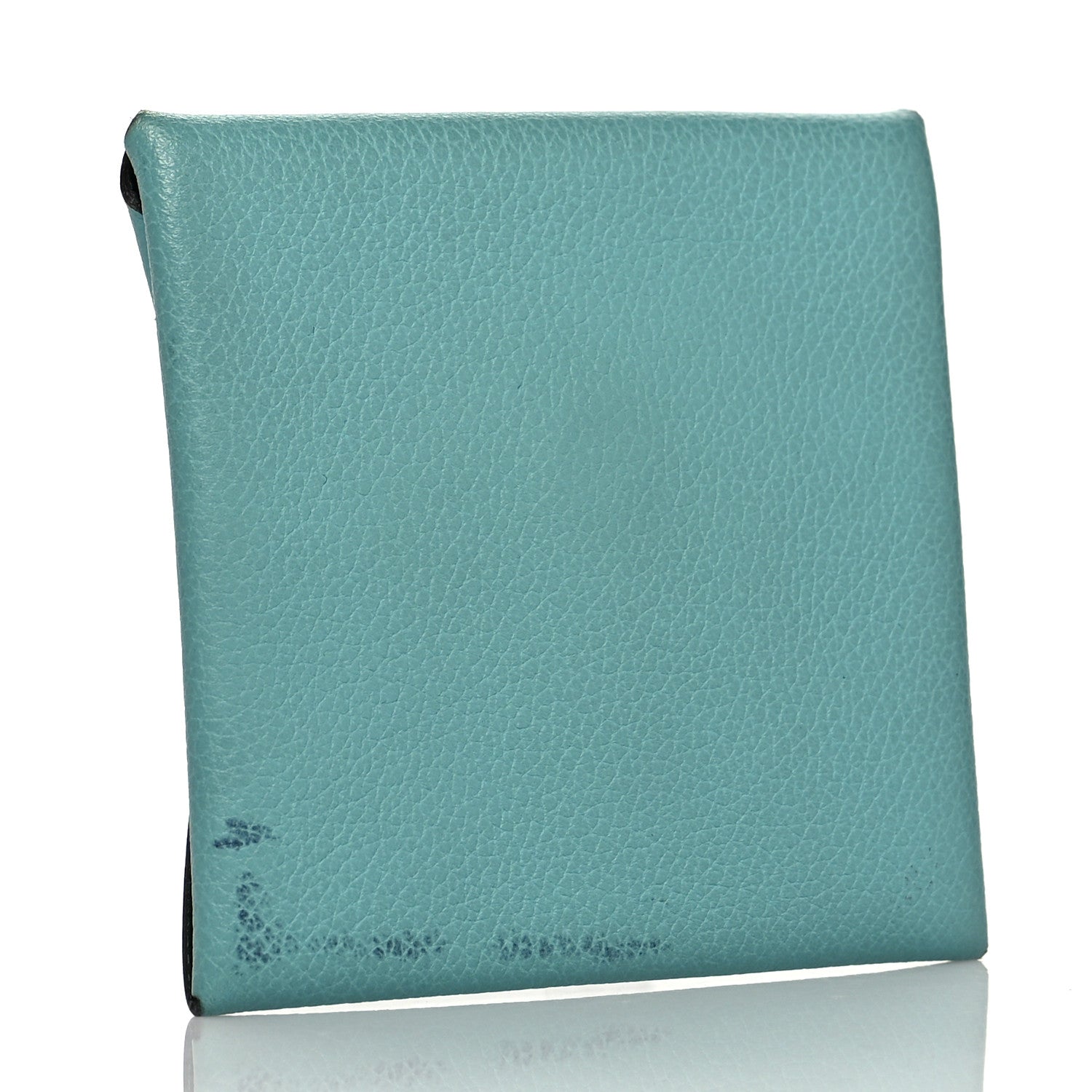 Hermes Evercolor Bastia Verso Coin Purse Bleu Atoll Vert Anglais 3 of 9