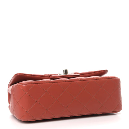 Chanel Lambskin Quilted Mini Rectangular Flap Brown 4 of 9