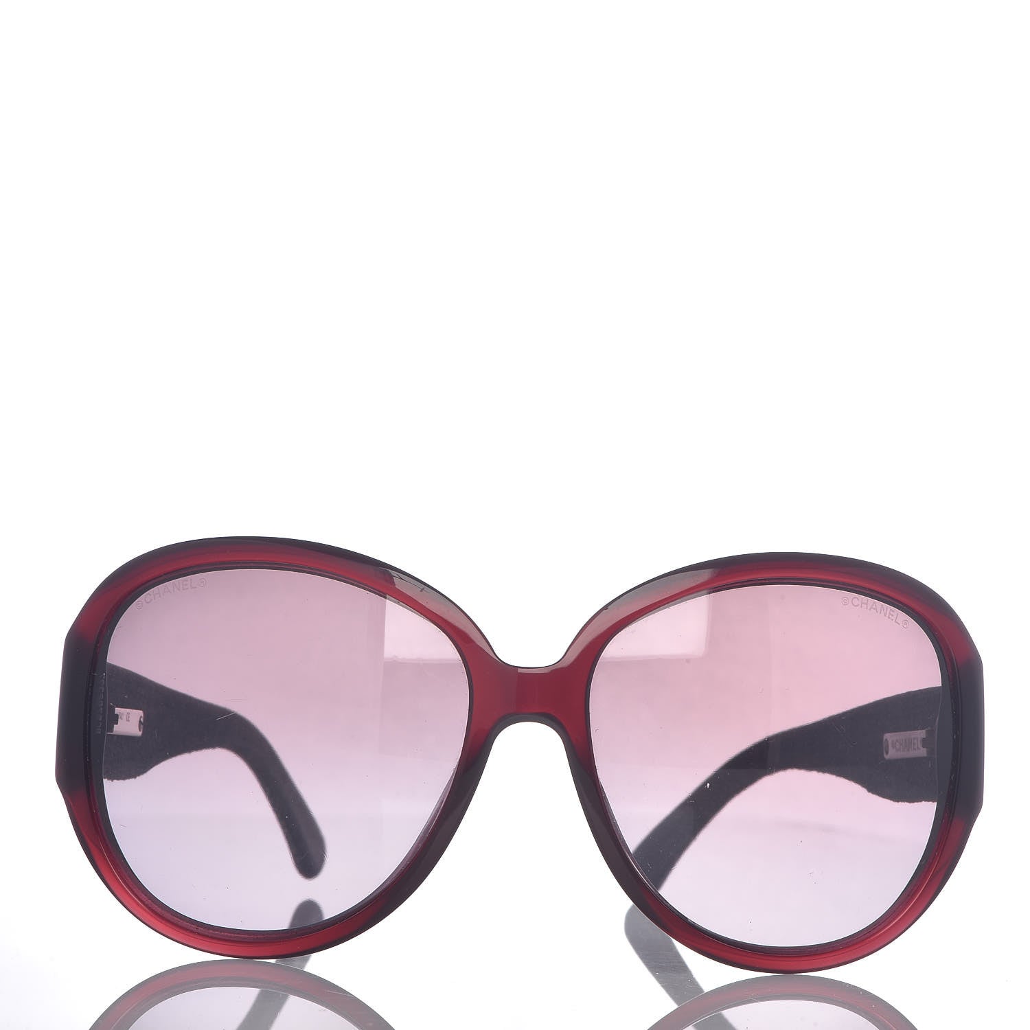 Chanel Denim CC Sunglasses 5163 Red 2 of 7