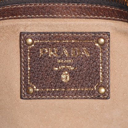 Prada Denim Shoulder Bag Blue 7 of 8