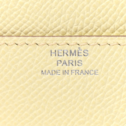 Hermes Epsom Constance Long Wallet To Go Wallet Jaune Milton 7 of 12