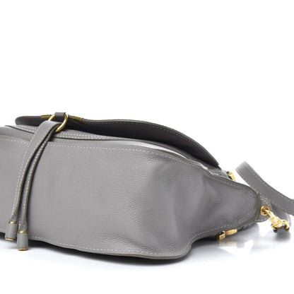 Chloe Calfskin Medium Marcie Satchel Cashmere Grey 8 of 10