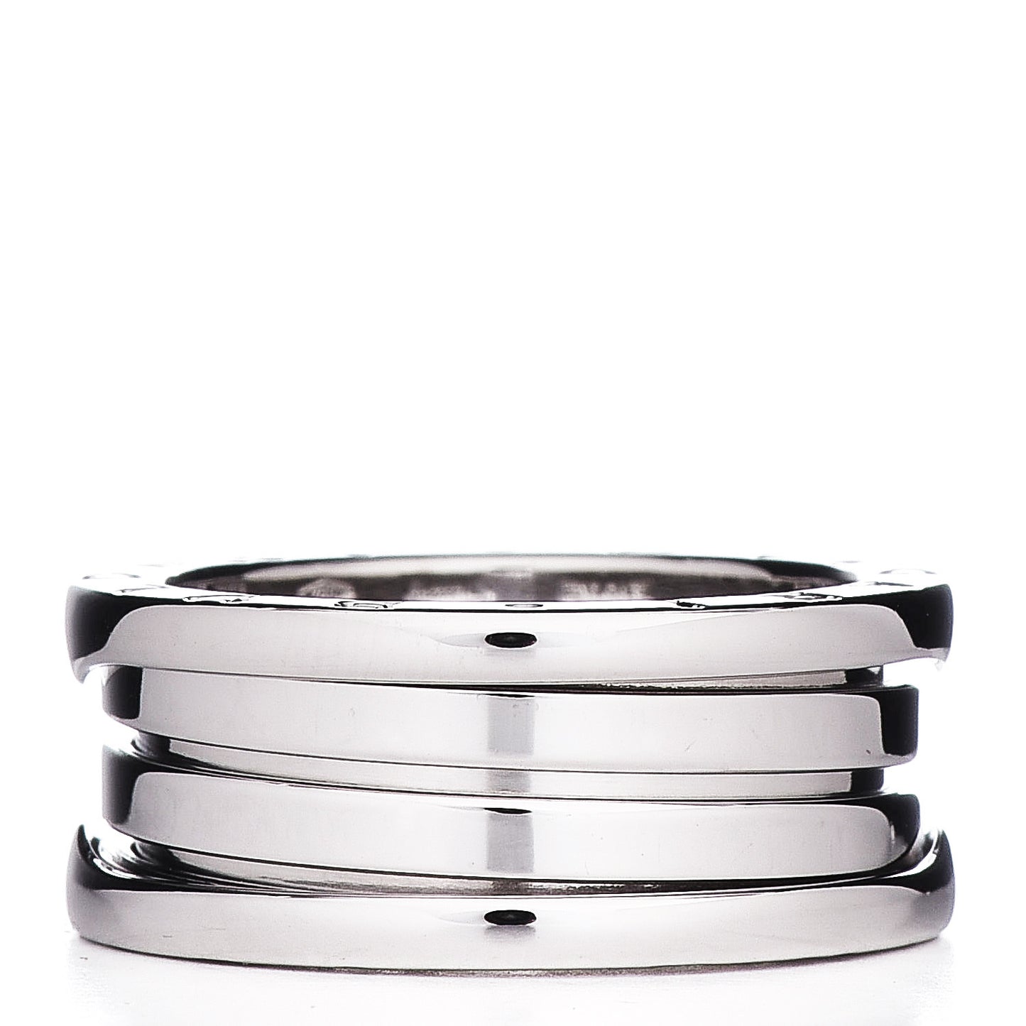18K White Gold B.Zero1 3 Band Ring 56 7.5