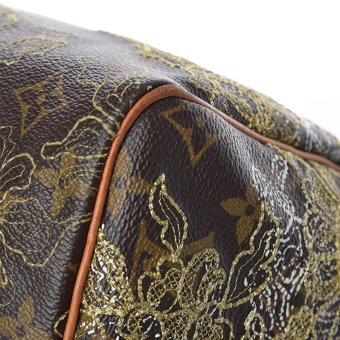 Monogram Dentelle Speedy 30 Gold