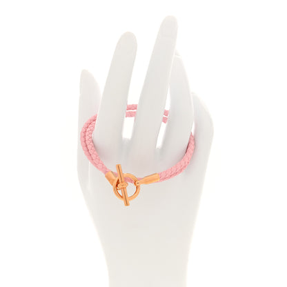 Hermes Swift Glenan Double Tour Bracelet T2 Rose Sakura 2 of 4