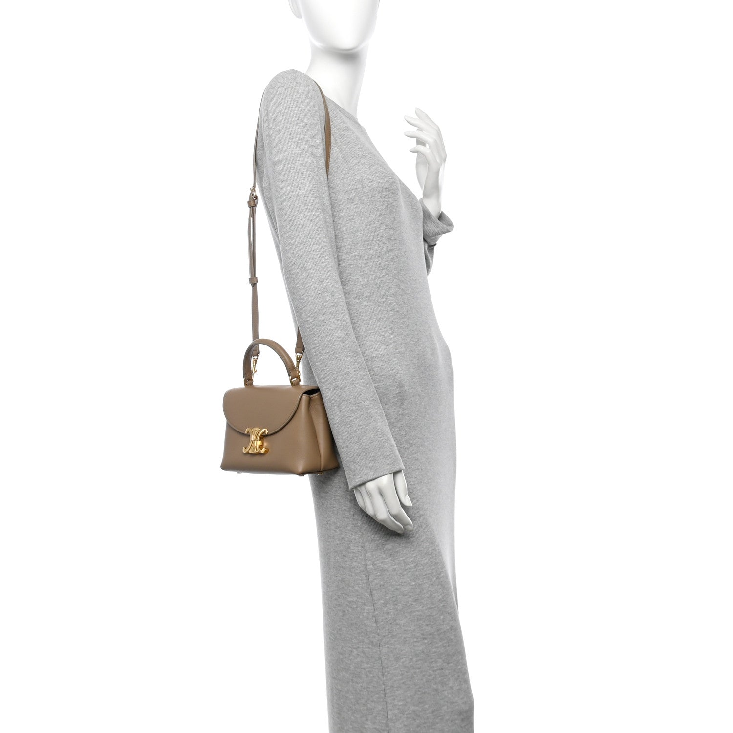 Celine Supple Calfskin Teen Nino Cappuccino 1764006 – FASHIONPHILE