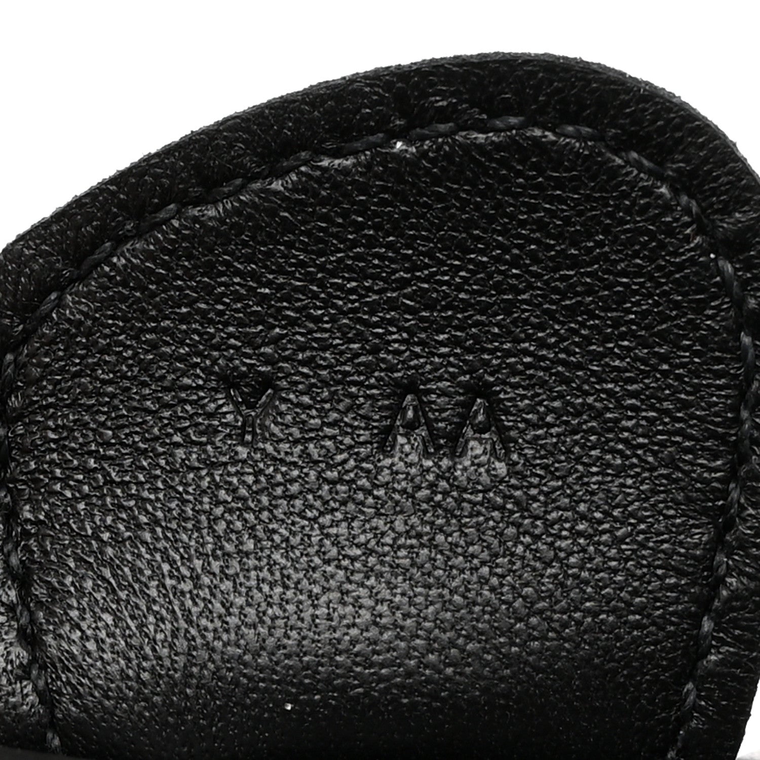 Hermes Milo Lambskin Grigri Rodeo Horse Bag Charm MM So Black 4 of 5