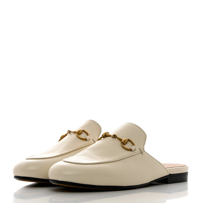 Gucci Malaga Kid Womens Princetown Slippers 36.5 Mystic White 3 of 9
