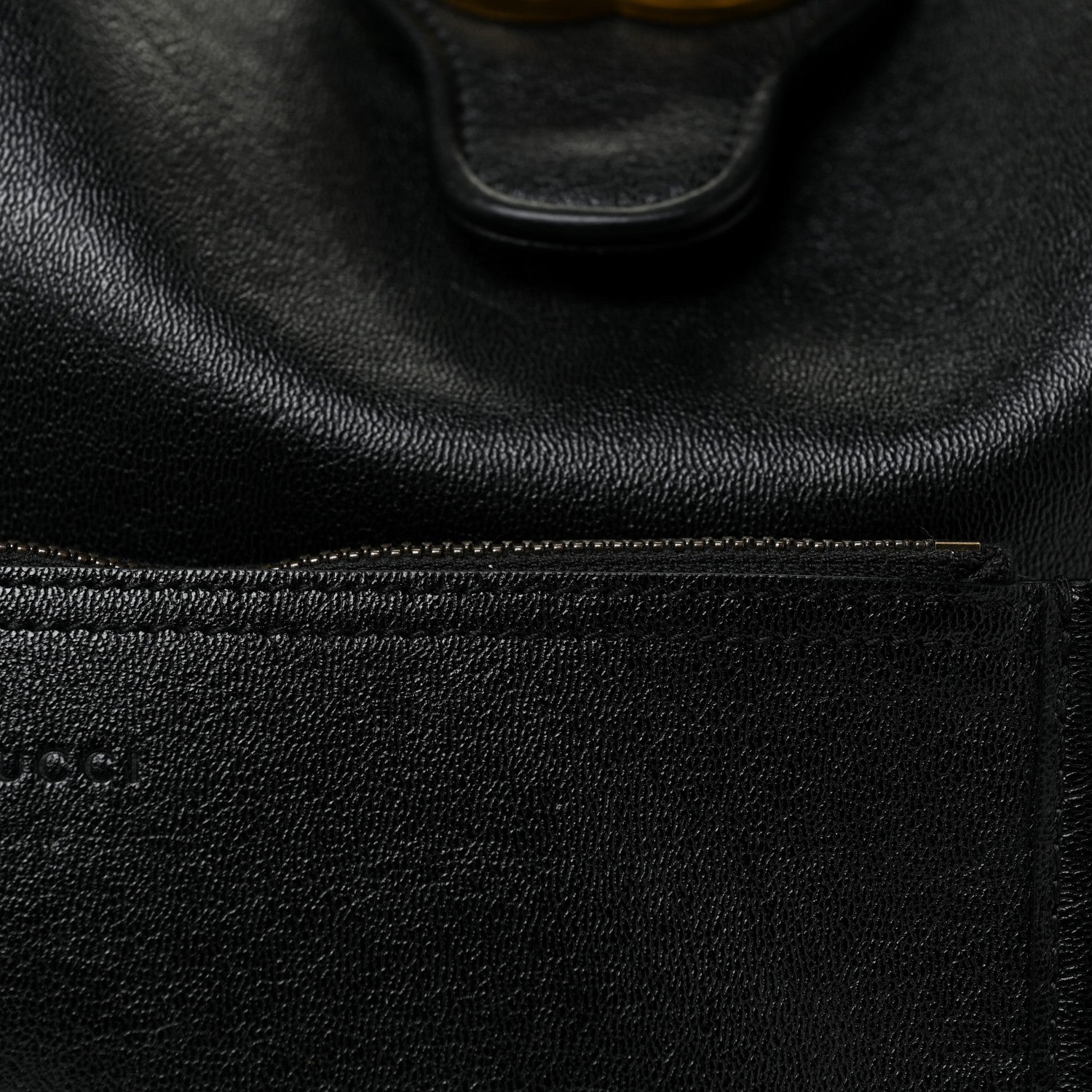 Gucci New Sakai Calfskin Lux Medium Dahlia Tote Black 5 of 15