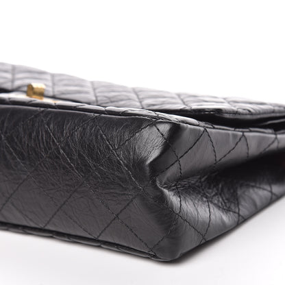 Chanel Aged Calfskin Quilted 2.55 Reissue 226 Flap Black 9 of 9