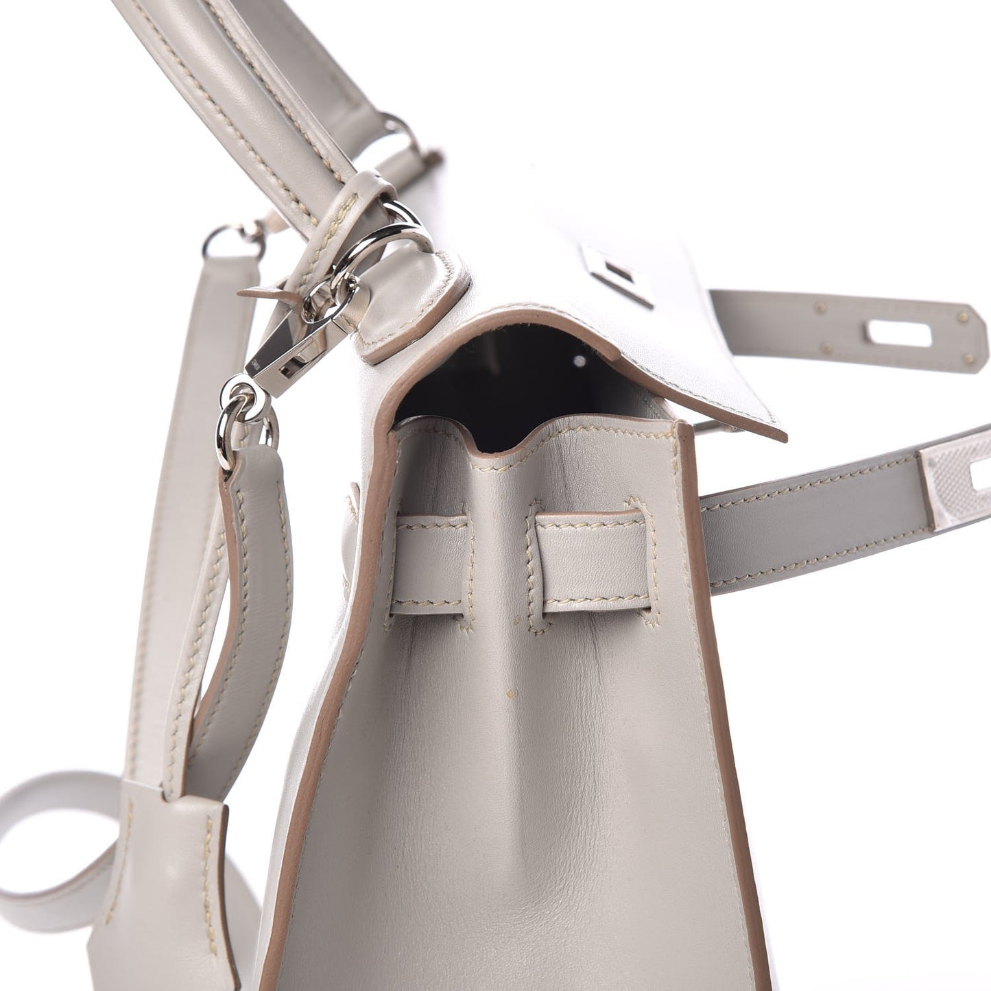 Tadelakt Kelly Sellier Guilloche 28 Gris Perle