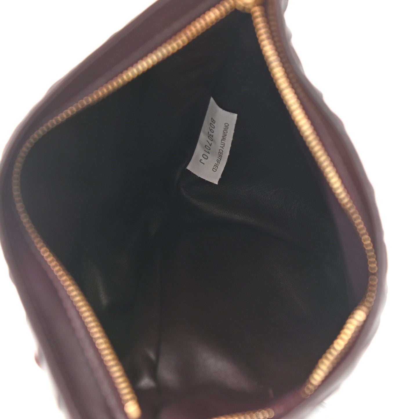 Nappa Intrecciato Mini BV Twist Grape