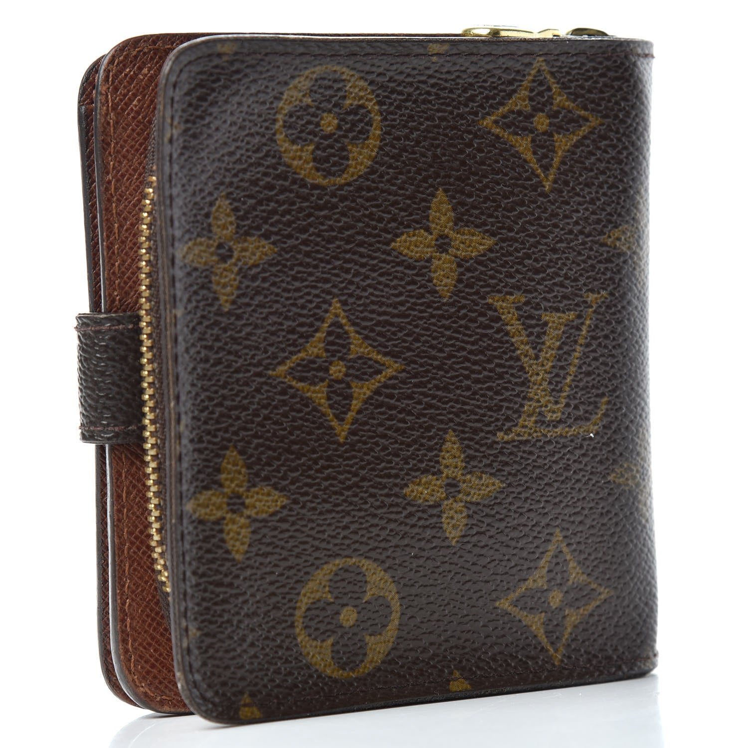 Louis Vuitton Monogram Compact Zippe Zipped Wallet 3 of 8